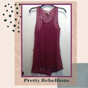 Pretty Rebellious | Crochet tank